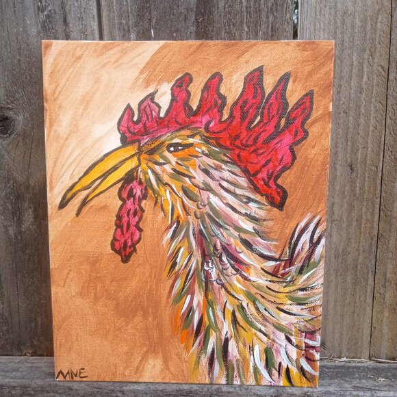 Chicken Painting - Picture 3 of 10